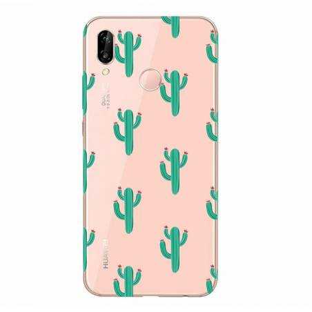 Coque transparente Huawei P30 Lite Cactus