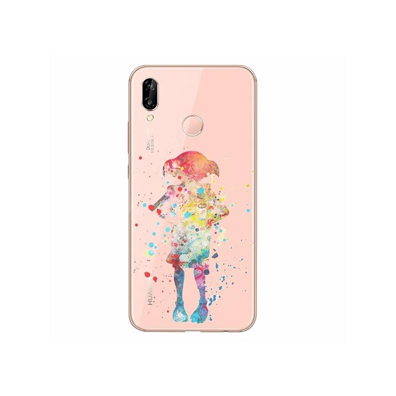Coque transparente Huawei P30 Lite Dobby colore