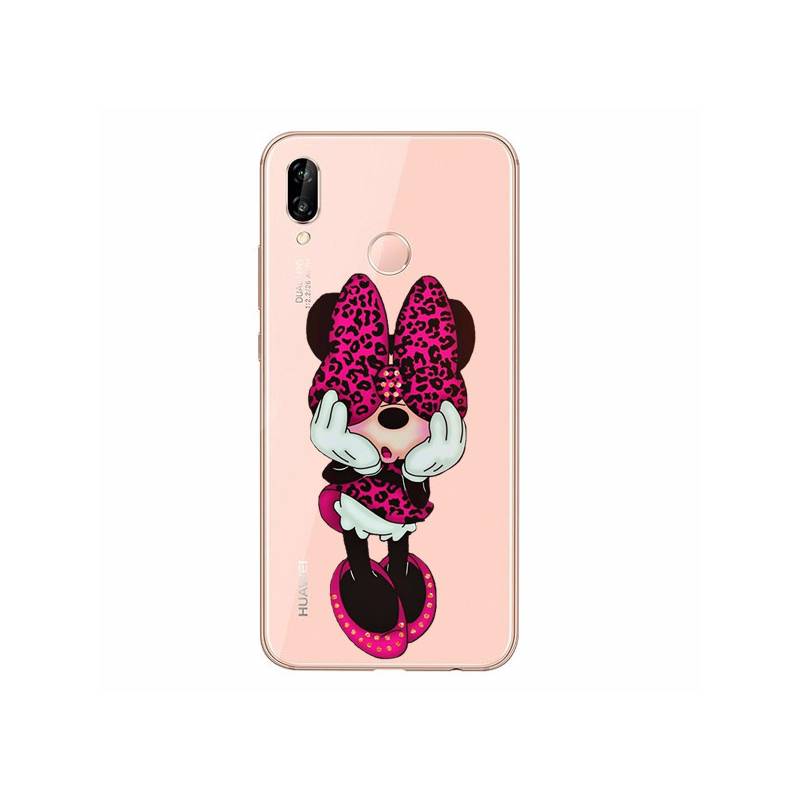 Coque transparente Huawei P30 Lite noeud papillon