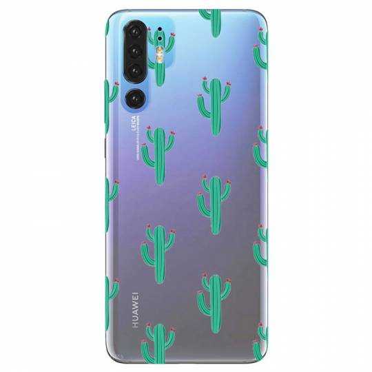Coque transparente Huawei P30 Pro Cactus