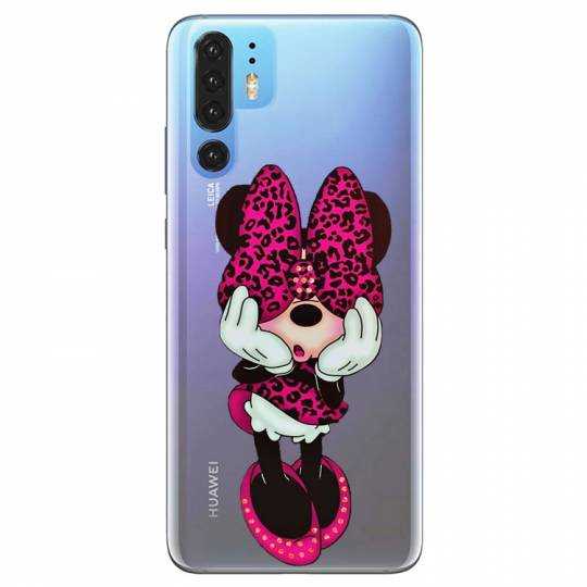 Coque transparente Huawei P30 Pro noeud papillon