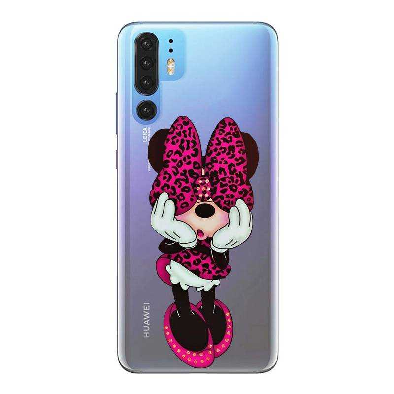 Coque transparente Huawei P30 Pro noeud papillon huawei p30 coque transparente
