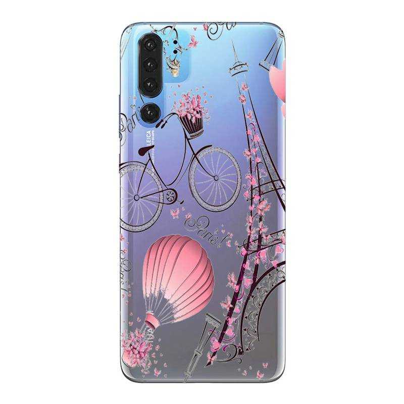 Coque transparente Huawei P30 Pro Paris mongolfiere