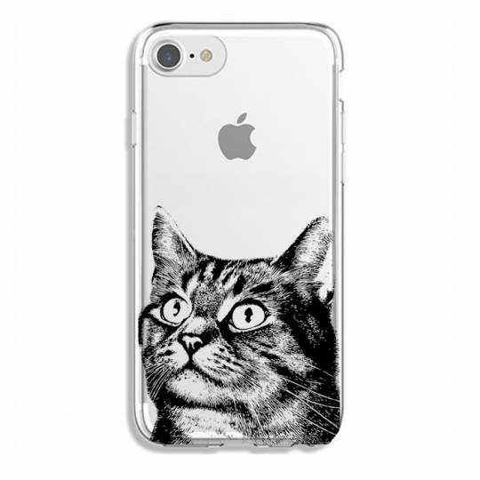 Coque transparente Iphone 6 / 6s Chaton