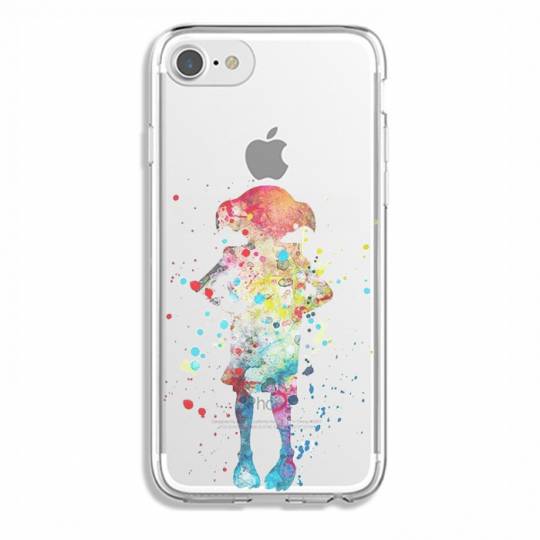 Coque transparente Iphone 6 / 6s Dobby colore