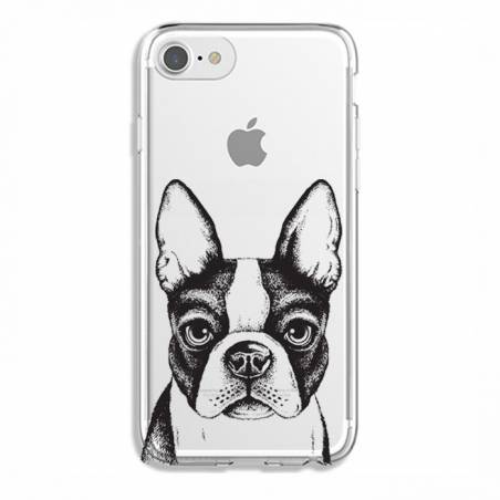 Coque transparente Iphone 7 / 8 Bull dog