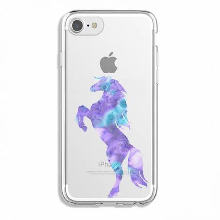 Coque transparente Iphone 7 / 8 Cheval Encre