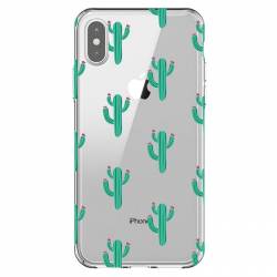 Coque transparente Iphone XR Cactus