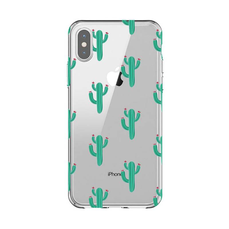 Coque transparente Iphone XR Cactus