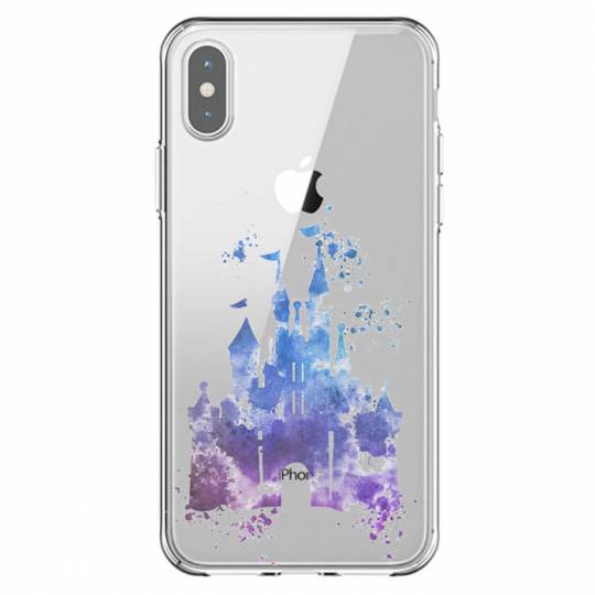 Coque transparente Iphone X / XS Chateau