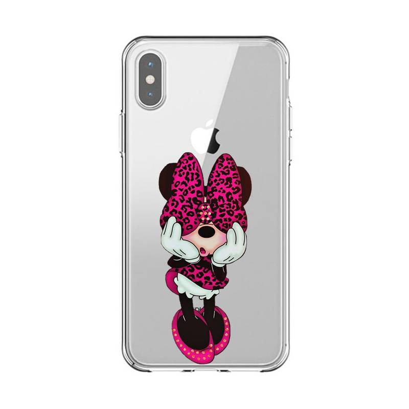 Coque transparente Iphone X / XS noeud papillon