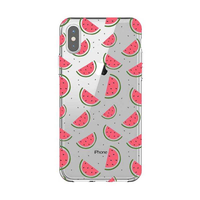 Coque transparente Iphone X / XS Pasteque