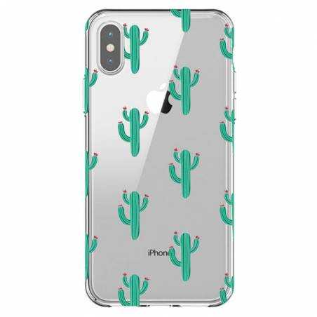 Coque transparente Iphone XS Max Cactus