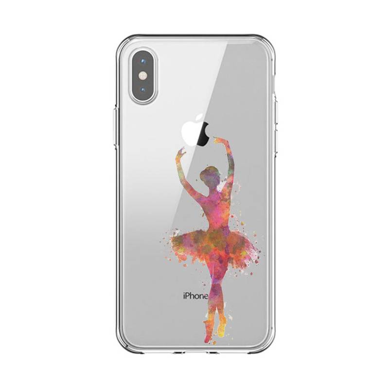 Coque transparente Iphone XS Max Danseuse etoile