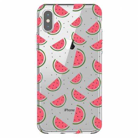 Coque transparente Iphone XS Max Pasteque