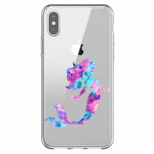 Coque transparente Iphone XS Max Sirene