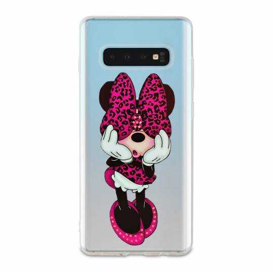 Coque transparente Samsung Galaxy S10e noeud papillon