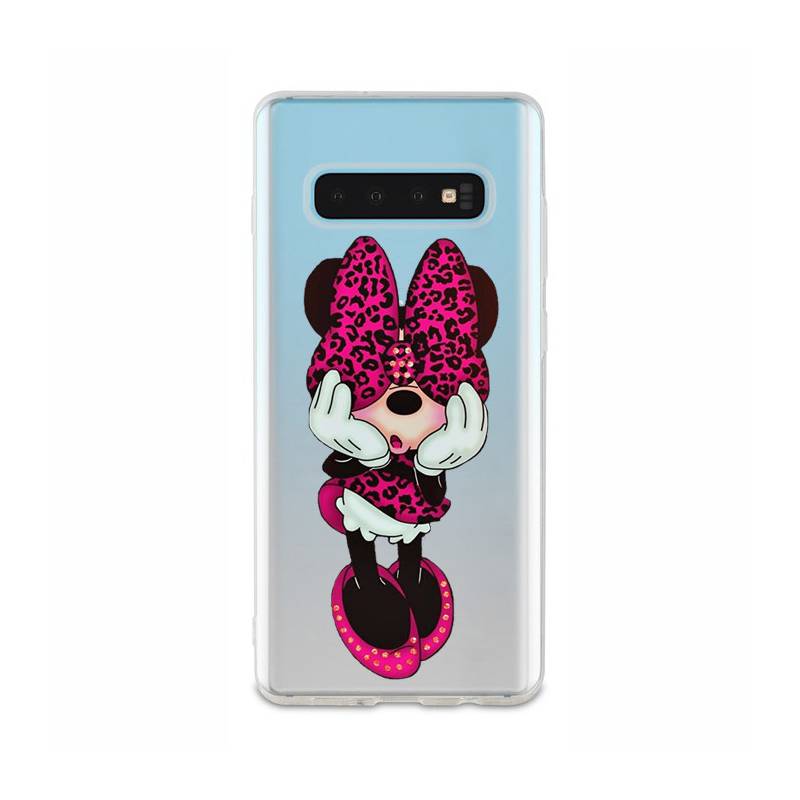 Coque transparente Samsung Galaxy S10e noeud papillon