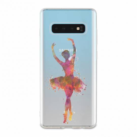 Coque transparente Samsung Galaxy S10e Danseuse etoile