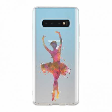 Coque transparente Samsung Galaxy S10e Danseuse etoile