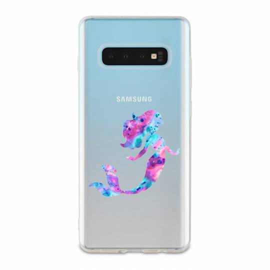 Coque transparente Samsung Galaxy S10 Plus Sirene