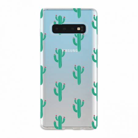 Coque transparente Samsung Galaxy S10 Plus Cactus