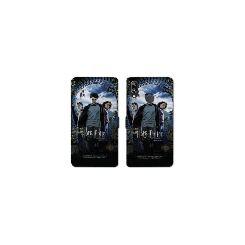 RV Housse cuir portefeuille Huawei P30 LITE WB License harry potter D