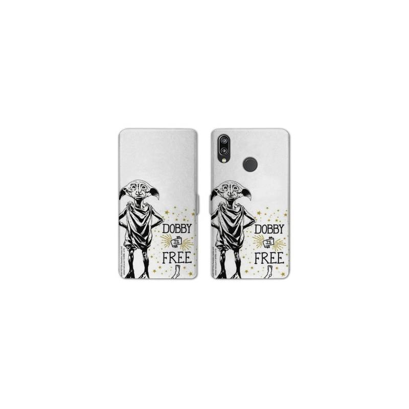 RV Housse cuir portefeuille Huawei P30 LITE WB License harry potter dobby
