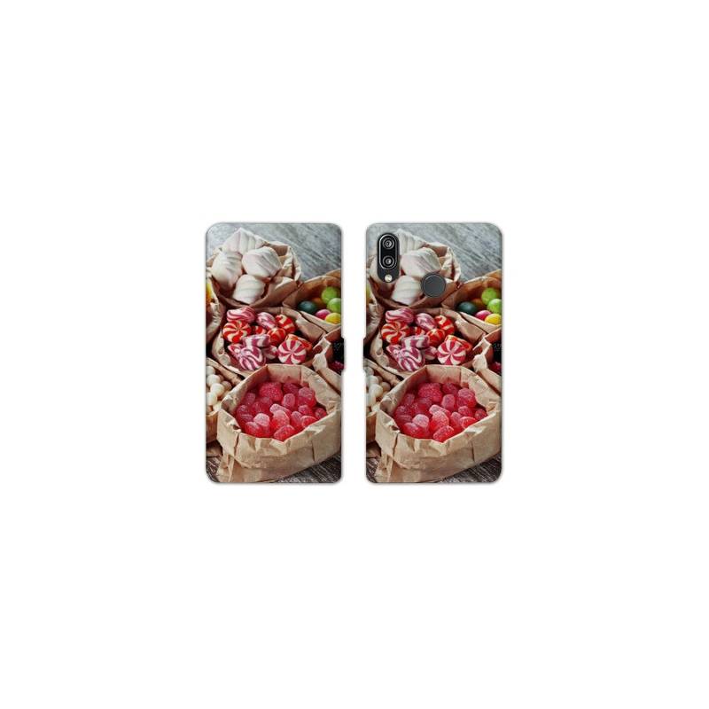 RV Housse cuir portefeuille Huawei P30 LITE Gourmandise