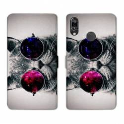 RV Housse cuir portefeuille Huawei P30 LITE animaux 2