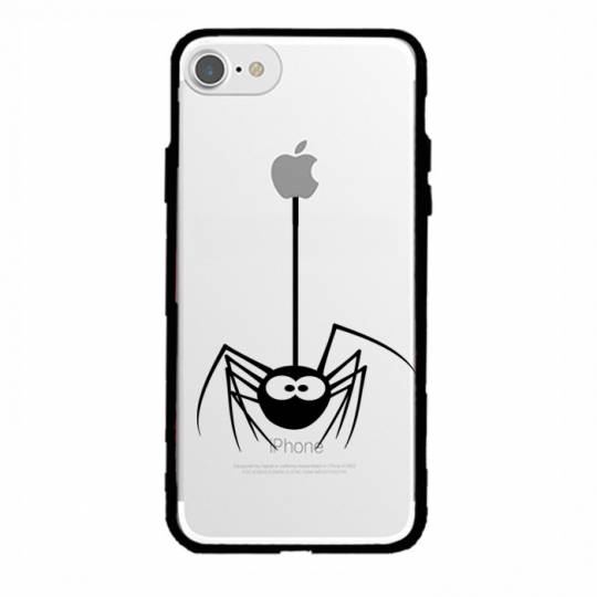 Coque transparente magnetique Apple Iphone 6 / 6s Araignee