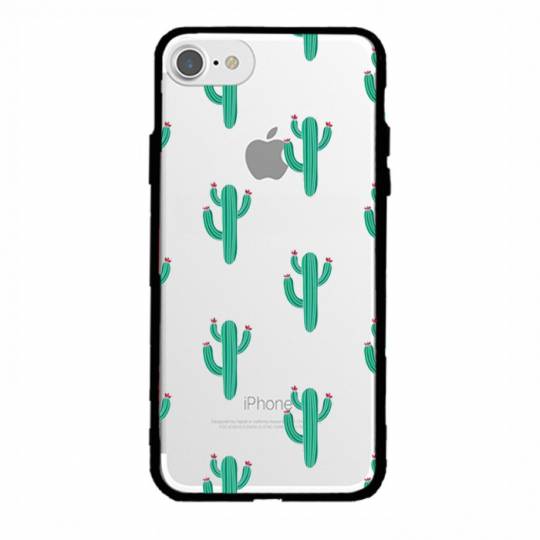 Coque transparente magnetique Apple Iphone 6 / 6s Cactus