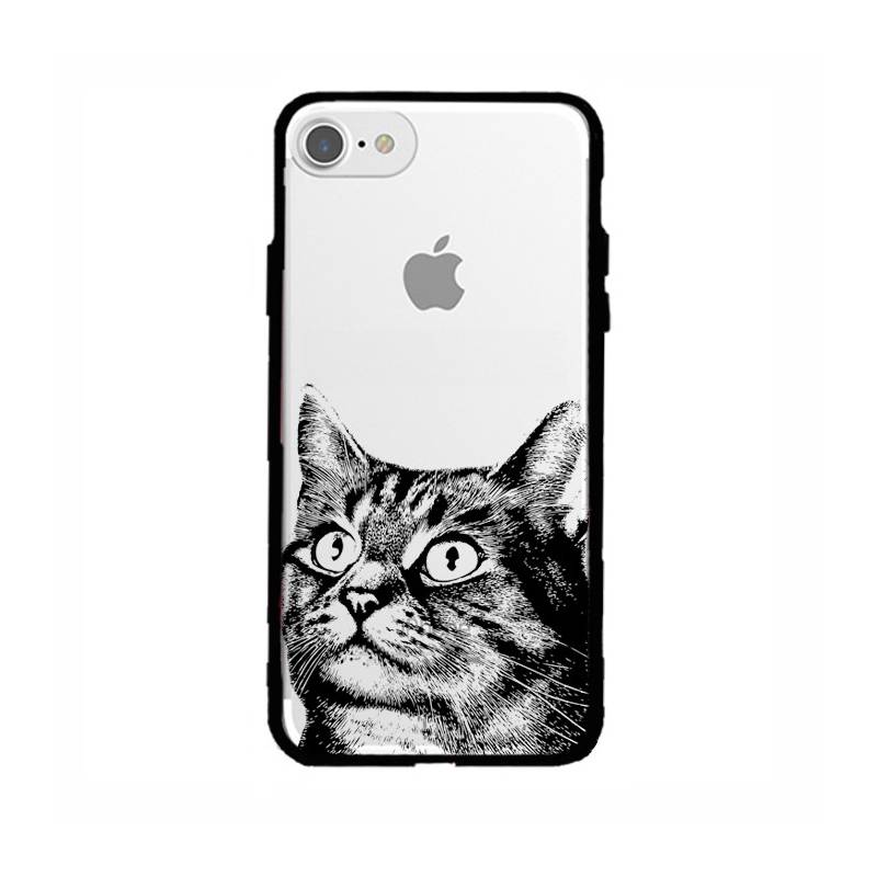 Coque transparente magnetique Apple Iphone 6 / 6s Chaton