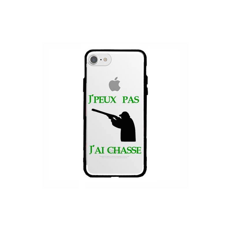 Coque transparente magnetique Apple Iphone 6 / 6s jpeux pas jai chasse