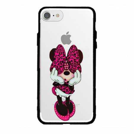 Coque transparente magnetique Apple Iphone 6 / 6s noeud papillon