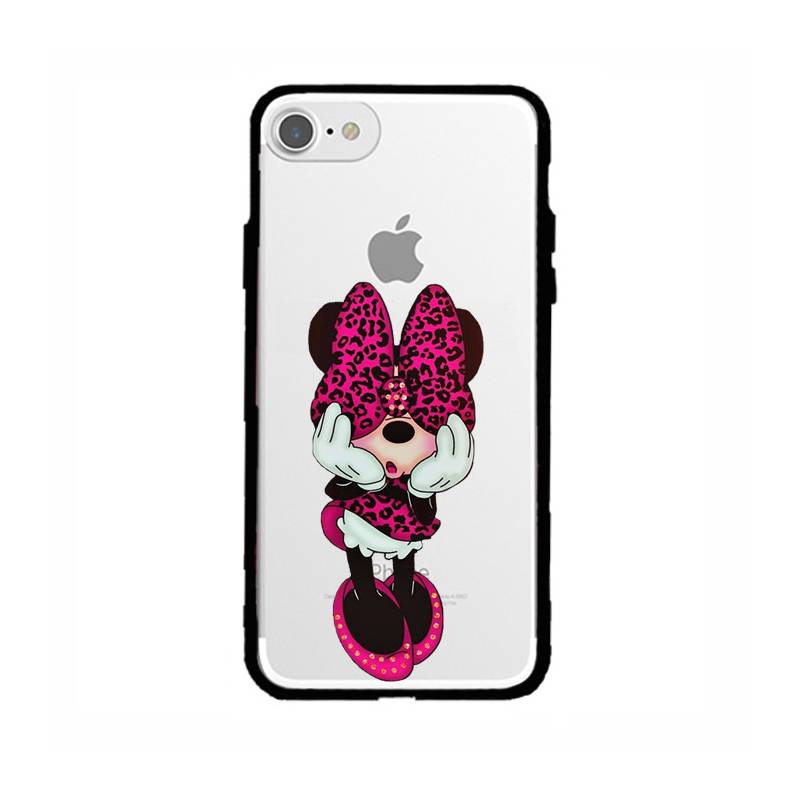 Coque transparente magnetique Apple Iphone 6 / 6s noeud papillon