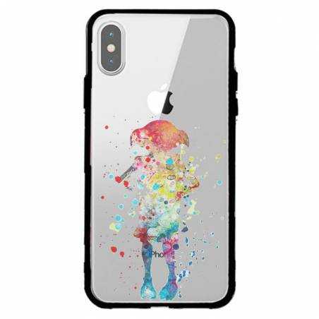 Coque transparente magnetique Apple Iphone X / XS Dobby colore