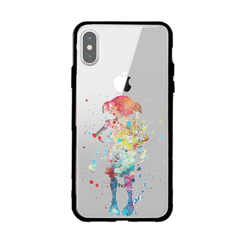 Coque transparente magnetique Apple Iphone X / XS Dobby colore