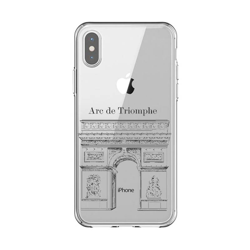 Coque transparente Iphone XR Arc triomphe