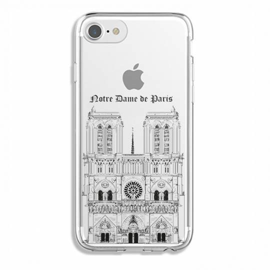 Coque transparente Iphone 7 / 8 Notre Dame Paris