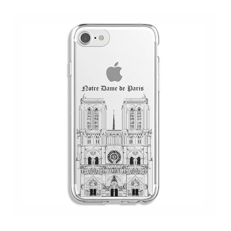 Coque transparente Iphone 7 / 8 Notre Dame Paris