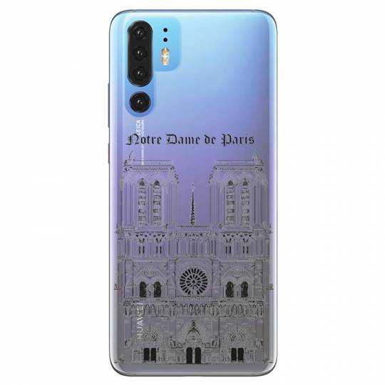 Coque transparente Huawei P30 Pro Notre Dame Paris