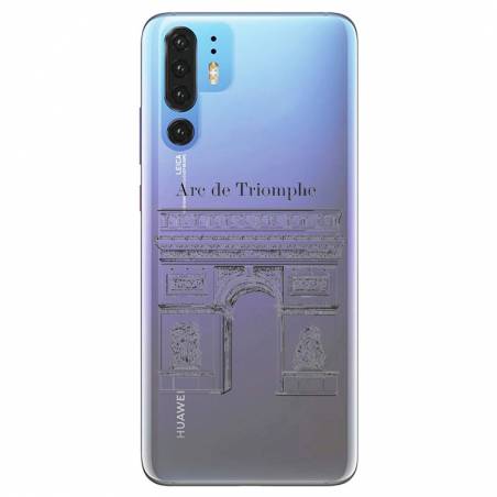 Coque transparente Huawei P30 Pro Arc triomphe