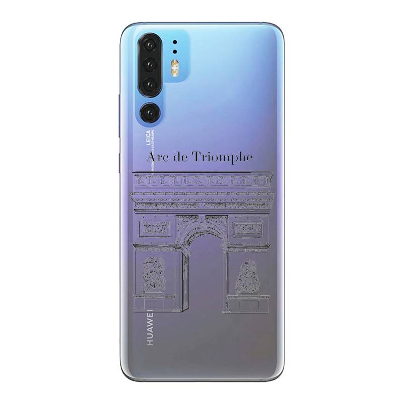 Coque transparente Huawei P30 Pro Arc triomphe