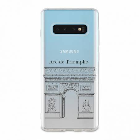Coque transparente Samsung Galaxy S10 Plus Arc triomphe