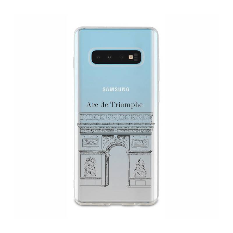 Coque transparente Samsung Galaxy S10 Arc triomphe