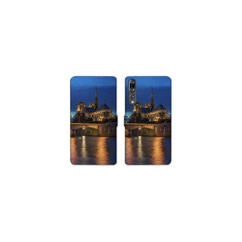 RV Housse cuir portefeuille Huawei P30 PRO Monument