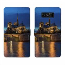 RV Housse cuir portefeuille Samsung Galaxy S10 LITE Monument