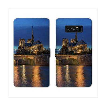 RV Housse cuir portefeuille Samsung Galaxy S10 LITE Monument