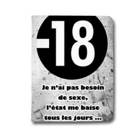 Housse portefeuille Samsung Galaxy TAB A (2018) - T590 Humour